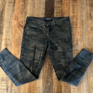 Lucky Brand Charlie Super Skinny Camo Jeans